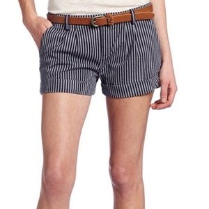 Joie Chino Striped Shorts, Sz 6